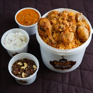 Chicken Bucket Biriyani with Chicken 65 - Starter Pack